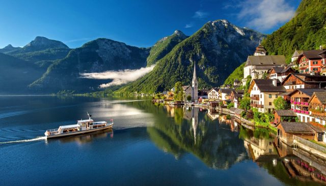 Oostenrijk hallstatt vakantiehond